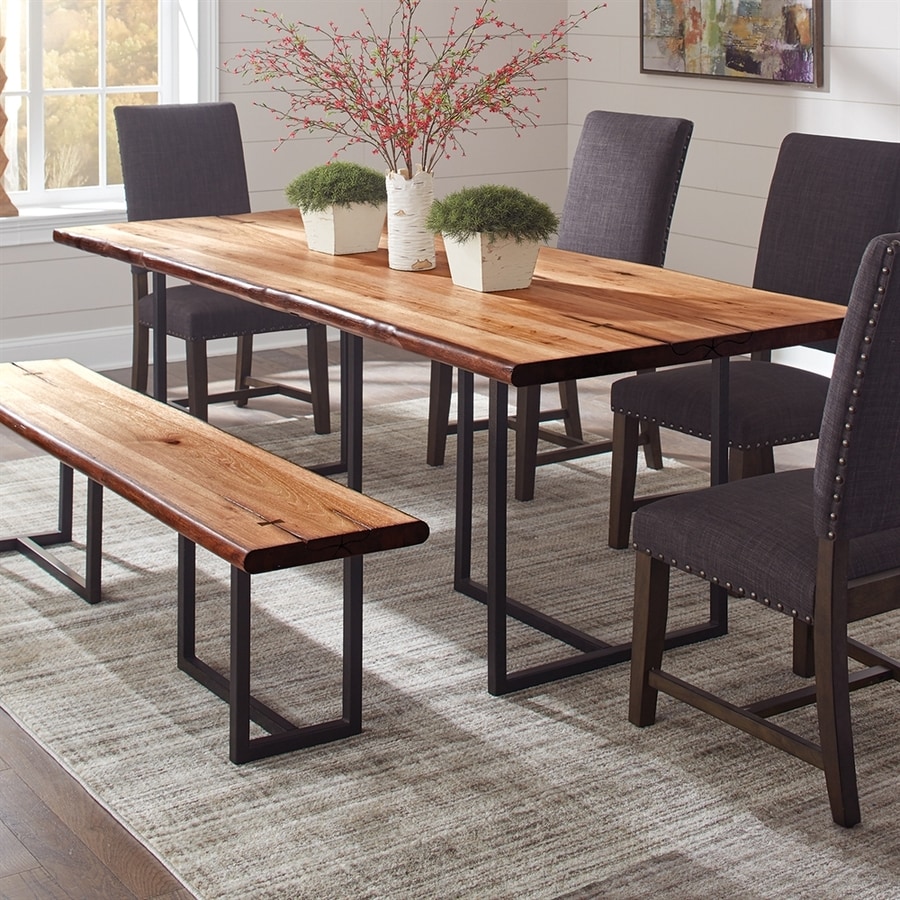 Shop Scott Living Live Edge Dining Room At Lowescom