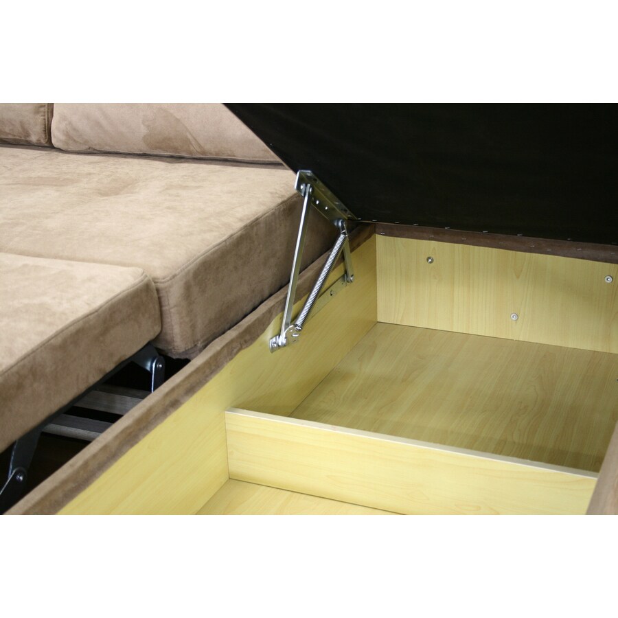 Baxton Studio LAN-121-SOFA/CHAISE  - View #4