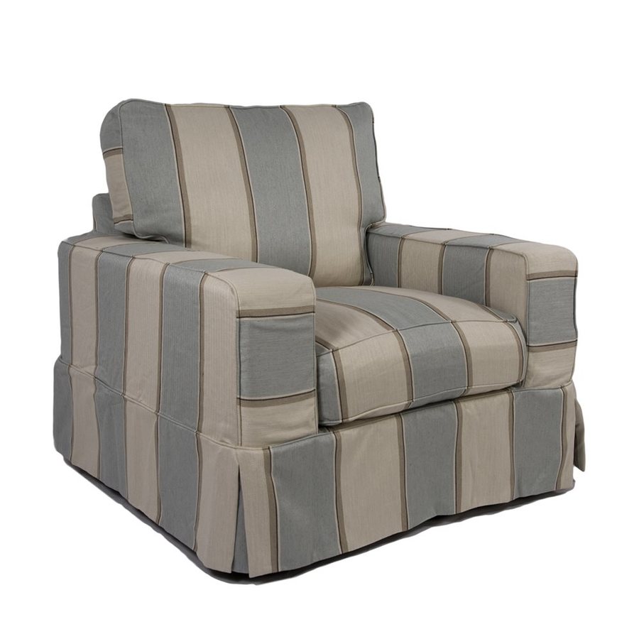 Sunset Trading Americana Casual Beach House Blue Club Chair At Sunset Trading Americana Casual Beach House Blue Club Chair