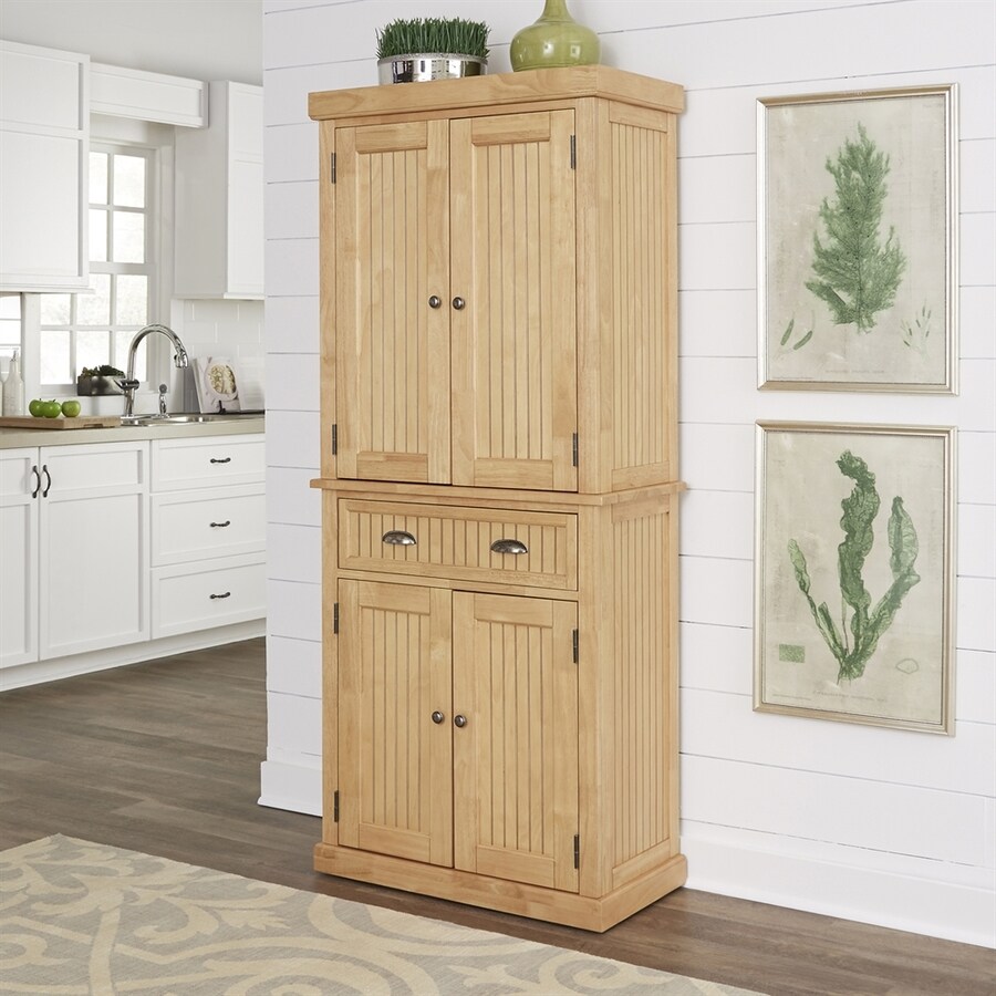 Home Styles Natural Pantry At Lowes Home Styles Natural Pantry