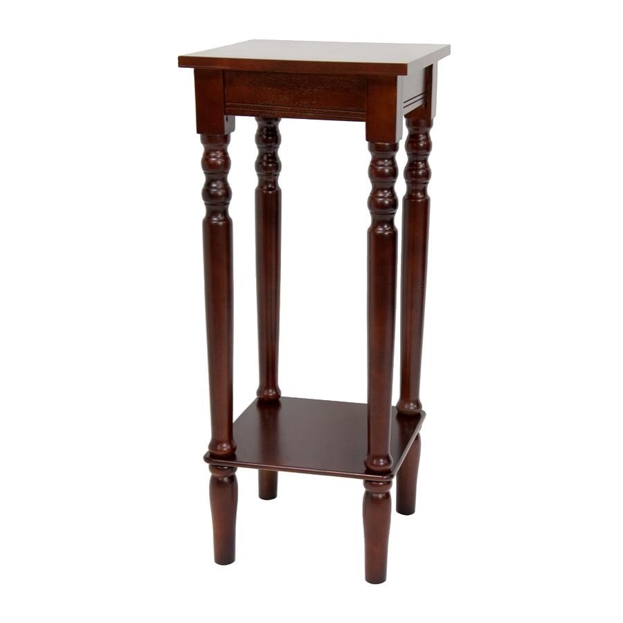 Oriental Furniture 28.5in Cherry Indoor Square Wood Plant
