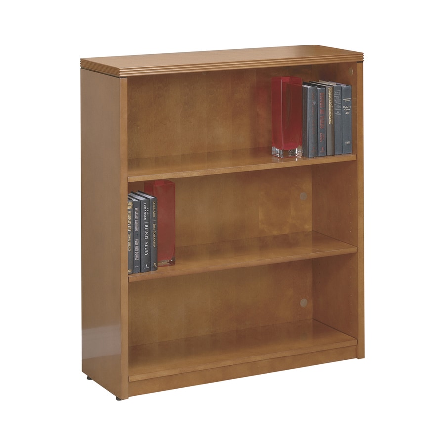 OSP Home Furnishings KenWood Light Cherry Wood 3Shelf Bookcase at