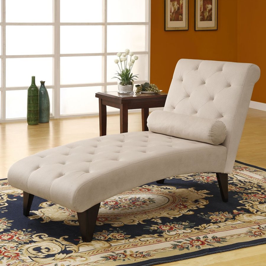 Monarch Specialties Midcentury Taupe Velvet Chaise Lounge in the Monarch Specialties Midcentury Taupe Velvet Chaise Lounge in the