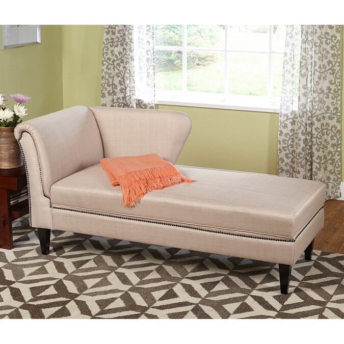 Tms Furniture Jaz Midcentury Beige Linen Chaise Lounge In The Lounges Department At Com - Linen Chaise Lounge Tms Furniture Jaz Midcentury Beige Linen Chaise Lounge In The Lounges Department At Com - Linen Chaise Lounge