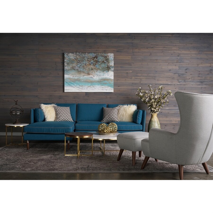 Rst Brands 7 Piece Florence Teal Blue Herringbone Grey Living Room Rst Brands 7 Piece Florence Teal Blue Herringbone Grey Living Room Set
