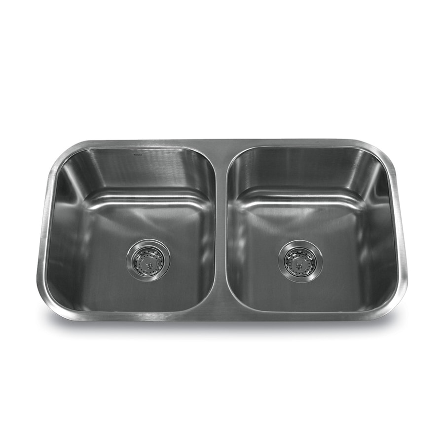 Stainless Steel Undermount Residential Kitchen Sink Double Basin Stainless Steel Undermount Residential Kitchen Sink Double Basin
