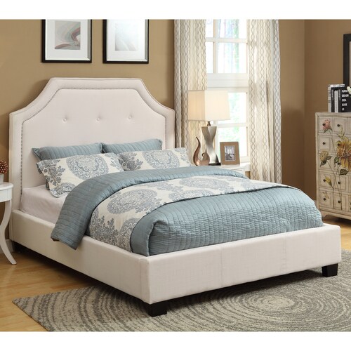 Modus Furniture Heritage Ivory Queen Platform Bed in the Beds ...