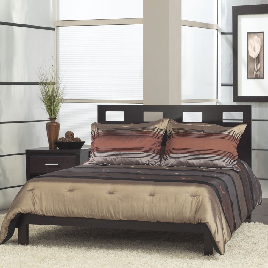 Modus Furniture Riva Espresso Queen Platform Bed At Com Modus Furniture Riva Espresso Queen Platform Bed