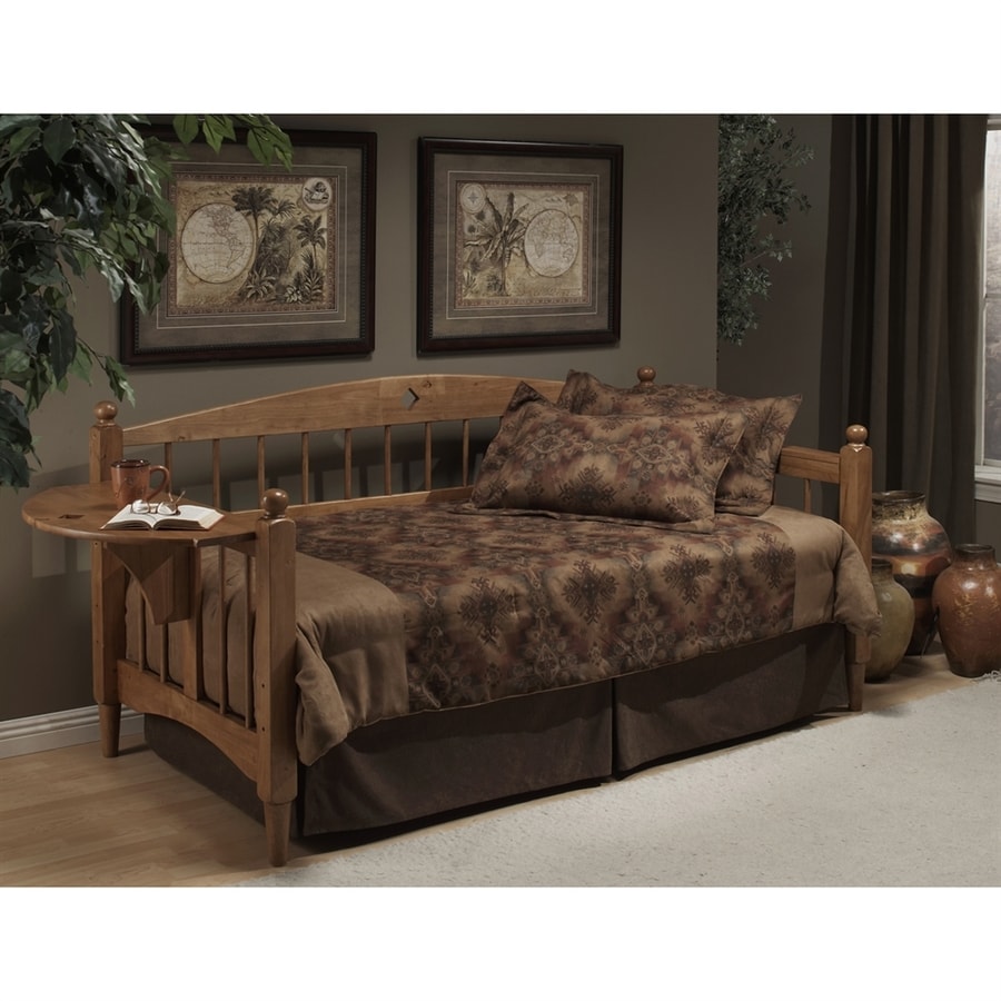 Hillsdale Furniture Dalton Medium Oak Twin Trundle Bed At