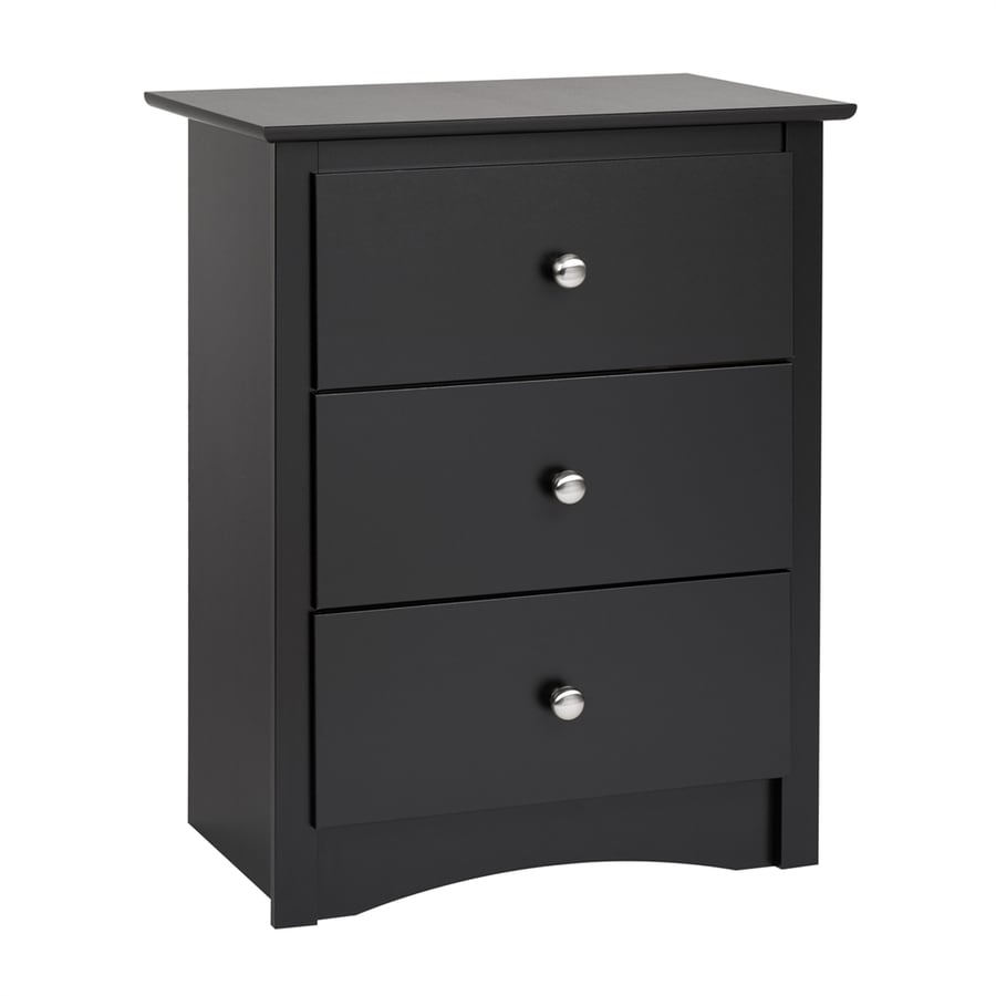 Prepac Sonoma Black Nightstand at