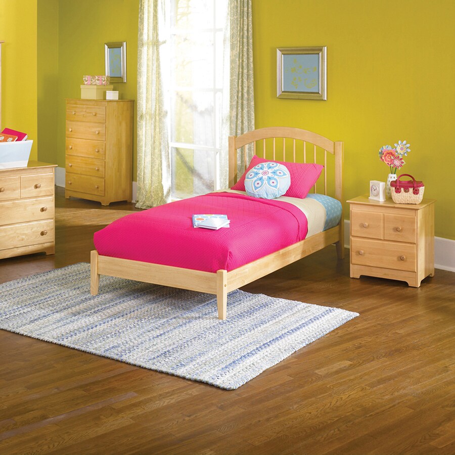 Atlantic Furniture Windsor Natural Maple Twin Platform Bed At Com Atlantic Furniture Windsor Natural Maple Twin Platform Bed