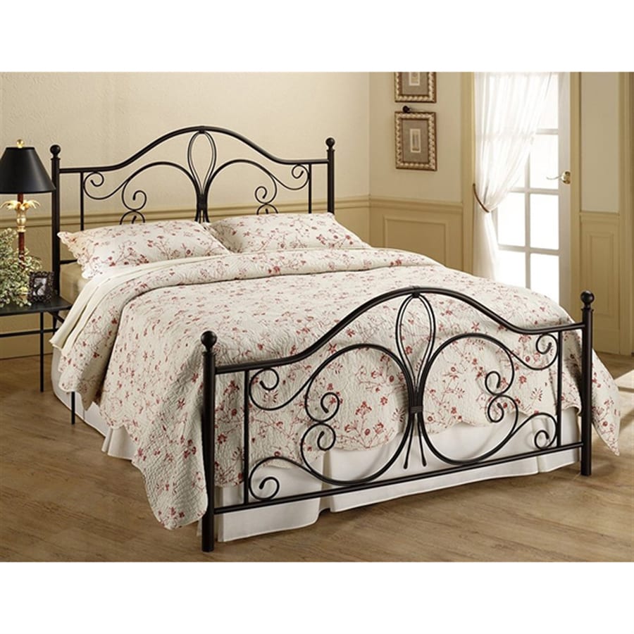 Hillsdale Furniture Milwaukee Antique Brown Twin 4 Poster Bed At