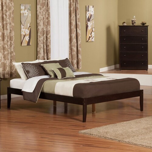 Atlantic Furniture Concord Espresso Queen Platform Bed at