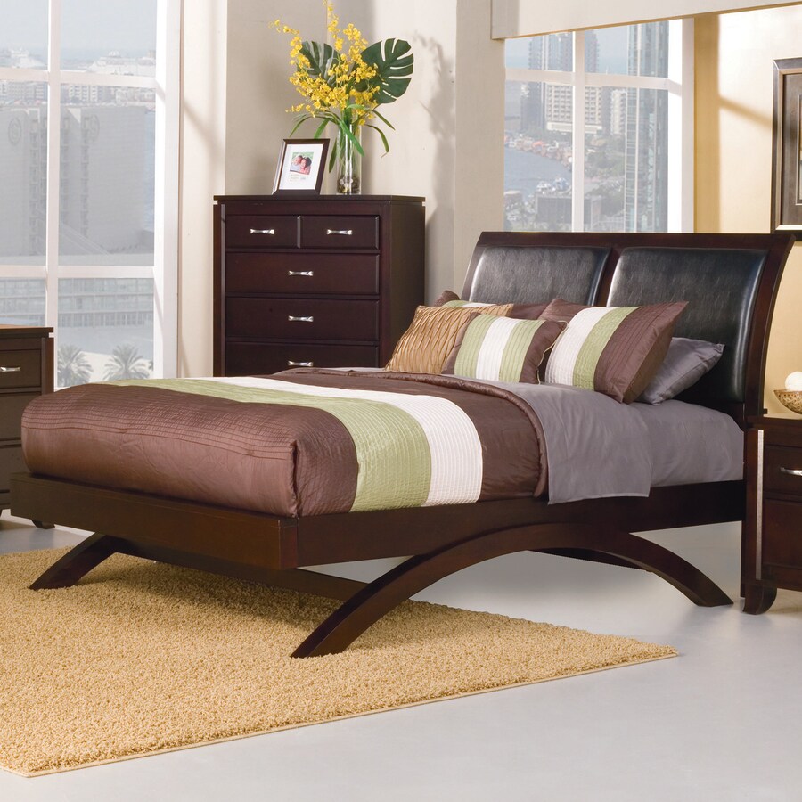 Homelegance Astrid Espresso King Platform Bed At Com Homelegance Astrid Espresso King Platform Bed
