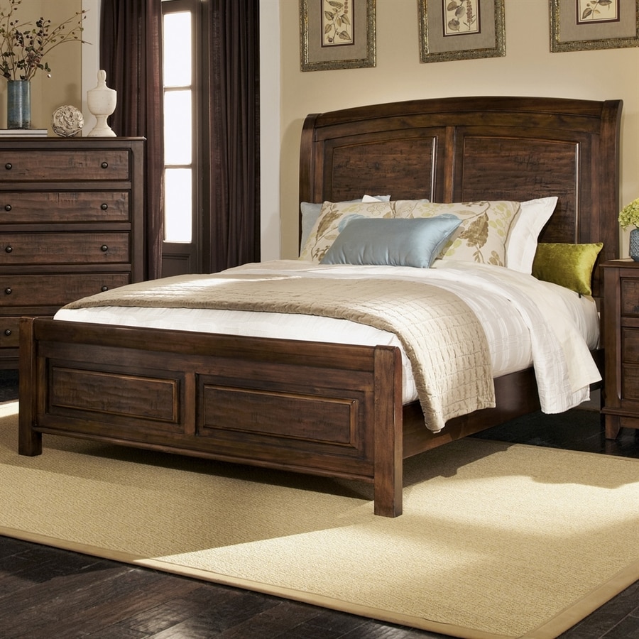 Coaster Fine Furniture Laughton Cocoa Brown Queen Panel Bed at Lowes.com