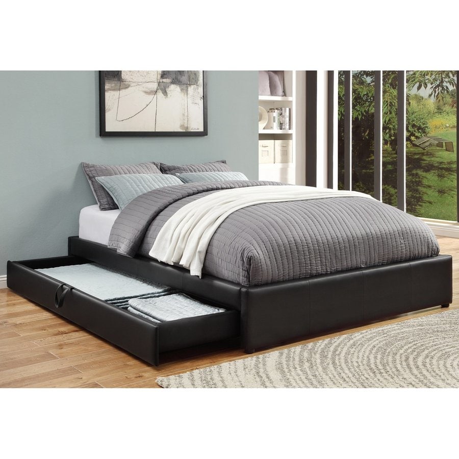Coaster Fine Furniture Black Queen Upholstered Bed With Storage At Coaster Fine Furniture Black Queen Upholstered Bed With Storage