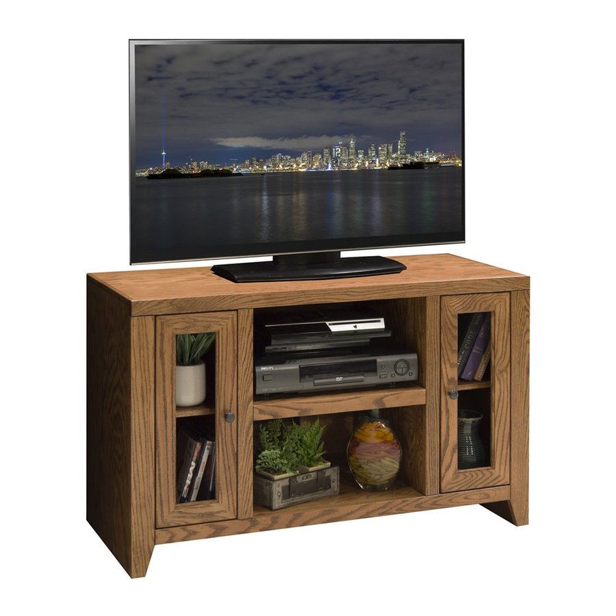 Legends Furniture City Loft Golden Oak Rectangular TV at
