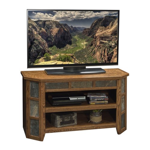 Legends Furniture Oak Creek Golden Oak Rectangular TV at