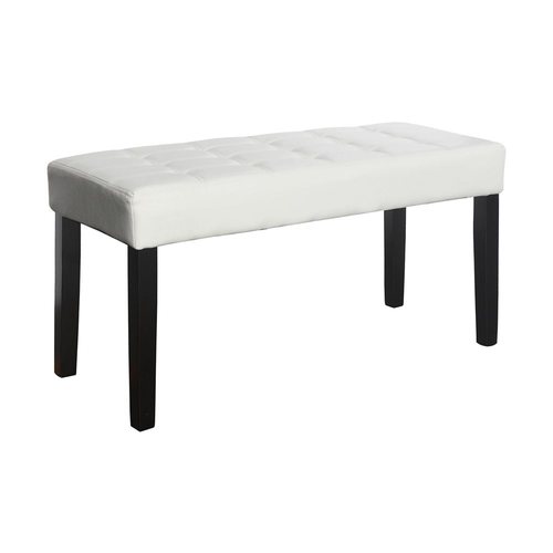 CorLiving California Casual White Accent Bench at