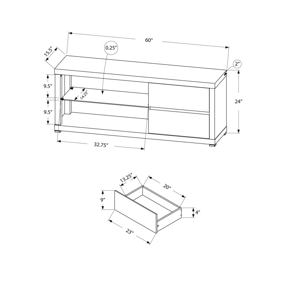 Monarch Specialties I 2582  - View #3