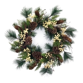 Shop Artificial Christmas Wreaths at Lowes.com