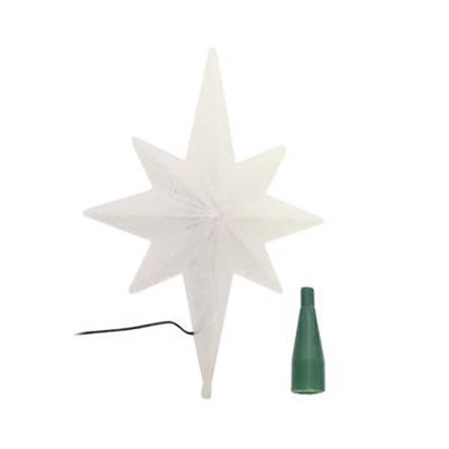 Northlight 14 5 In Pre Lit Multicolor Led Plastic Star Winter Northlight 14 5 In Pre Lit Multicolor Led Plastic Star Winter Frost Christmas Tree Topper