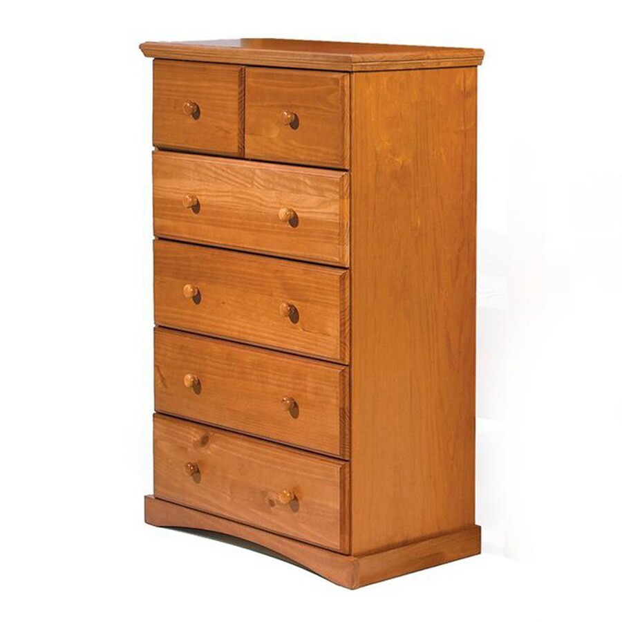 Chelsea Home Honey Pine 6Drawer Chest at