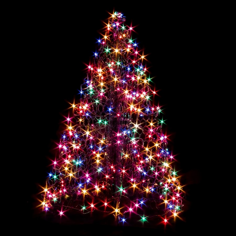 Crab Pot Trees 4.04-ft Pre-lit Artificial Christmas Tree with 240 ...