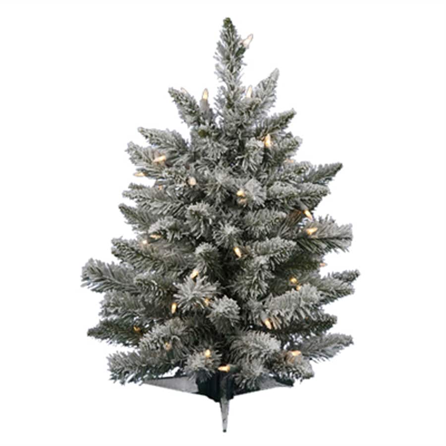 Northlight 2 Ft Pre Lit Sugar Pine Flocked Artificial Christmas Tree With 50 Clear Northlight 2 Ft Pre Lit Sugar Pine Flocked Artificial Christmas Tree With 50 Clear