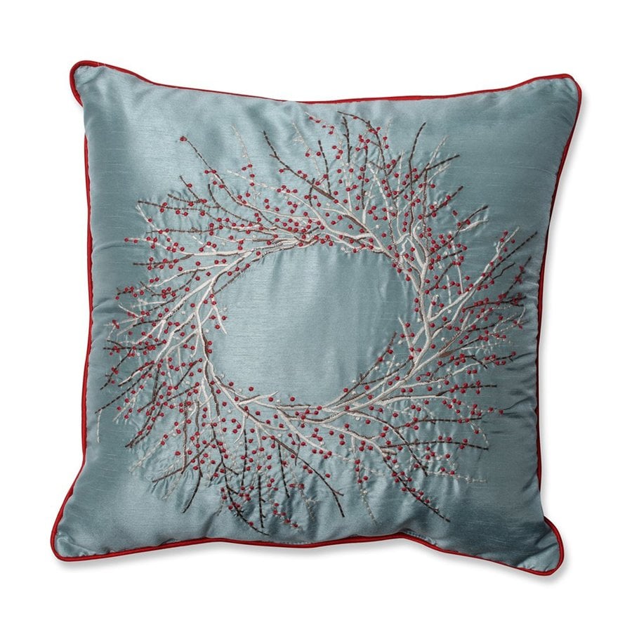 Pillow Perfect Berry Wreath Pillow at