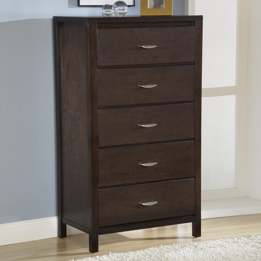 Modus Furniture Urban Loft Espresso Mahogany 5 Drawer Chest At Lowes Modus Furniture Urban Loft Espresso Mahogany 5 Drawer Chest