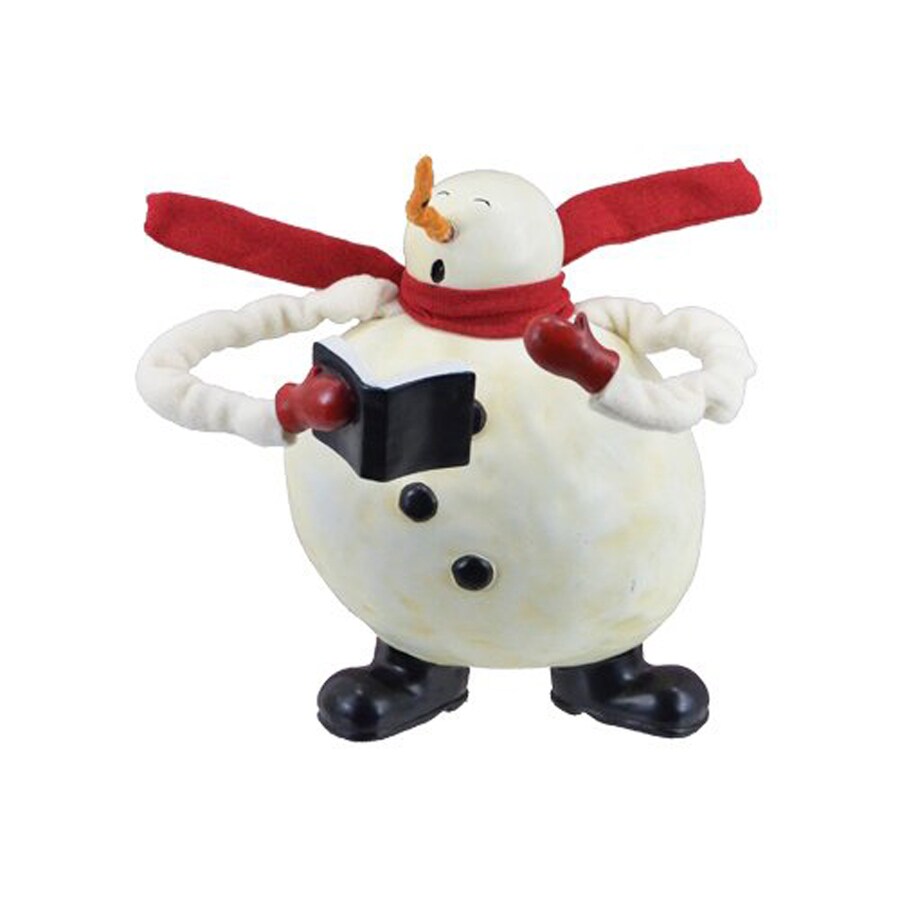 Fantastic Craft 11in White Snowman Figurine Greeter at