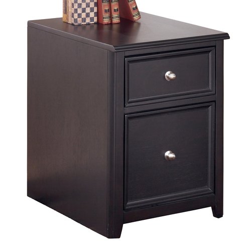 Signature Design by Ashley Carlyle Almost Black 2Drawer File
