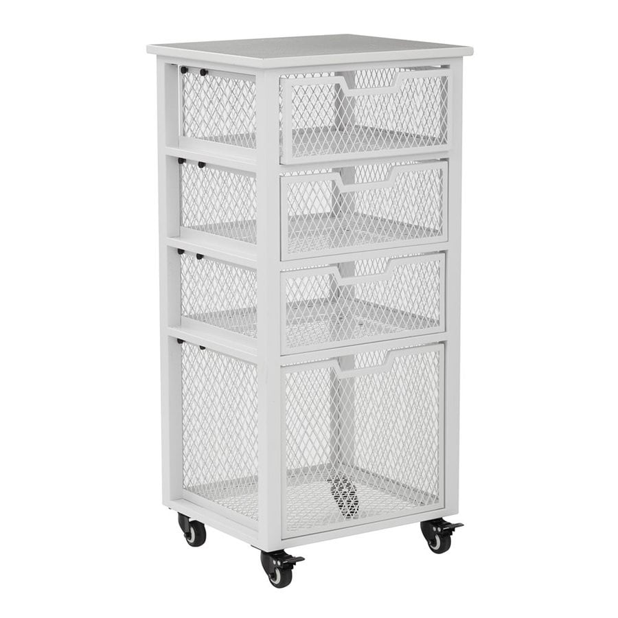 Osp Home Furnishings Clayton 4 Compartment Steel Small Parts Osp Home Furnishings Clayton 4 Compartment Steel Small Parts Organizer