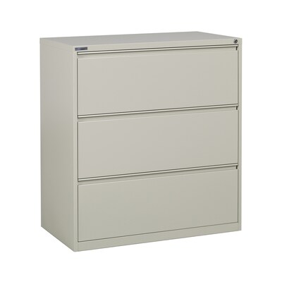 Osp Home Furnishings Osp Furniture Putty 3 Drawer File Cabinet At