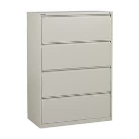 File Cabinets At Lowes Office Star Osp Furniture Putty 4 Drawer File Cabinet