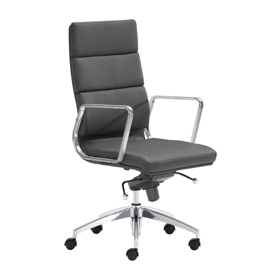 Zuo Modern Engineer Black Contemporary Desk Chair At Lowes Zuo Modern Engineer Black Contemporary Desk Chair
