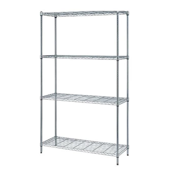 Shelf Kit Metal Light Grey 100x40 with 5 shelves 25417