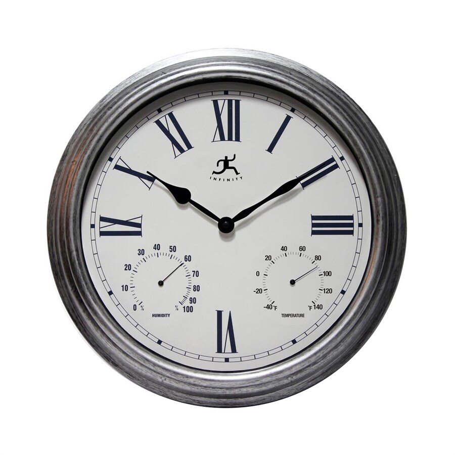 Infinity Instruments Silo Analog Round Indoor/Outdoor Wall Combination