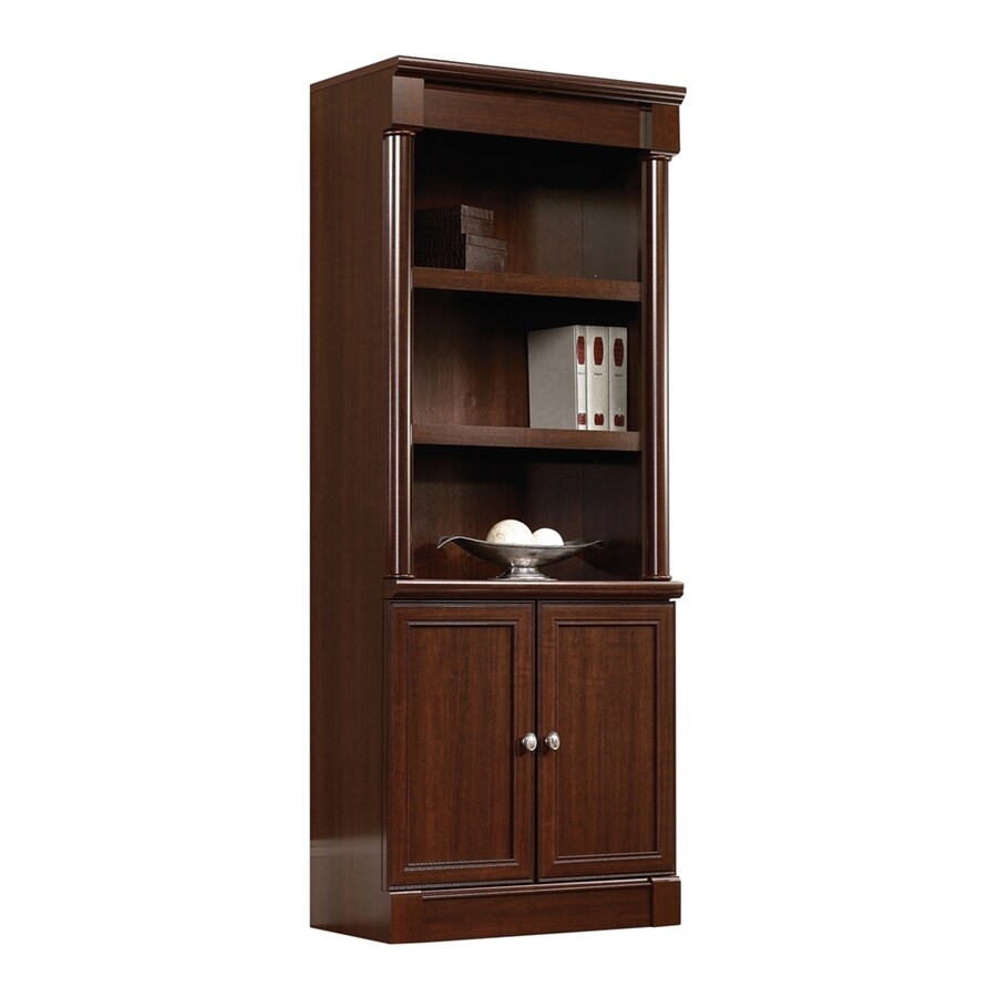 Sauder Palladia Select Cherry  3 Shelf  Bookcase  at Lowes com