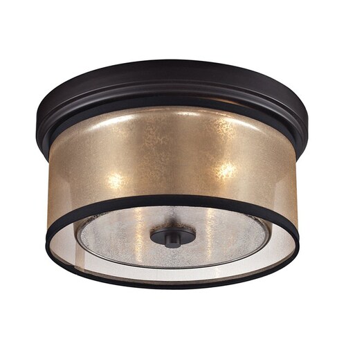 Westmore Lighting Diffusion 13 In W Oil Rubbed Bronze