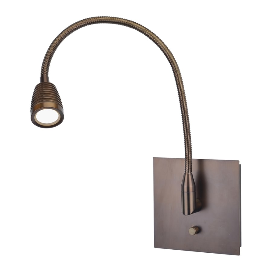 Access Lighting TaskWerx 7in W 1Light Bronze Arm/Plugin LED Wall