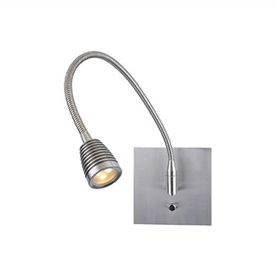 Access Lighting TaskWerx 7in W 1Light Brushed Steel Arm/Plugin LED
