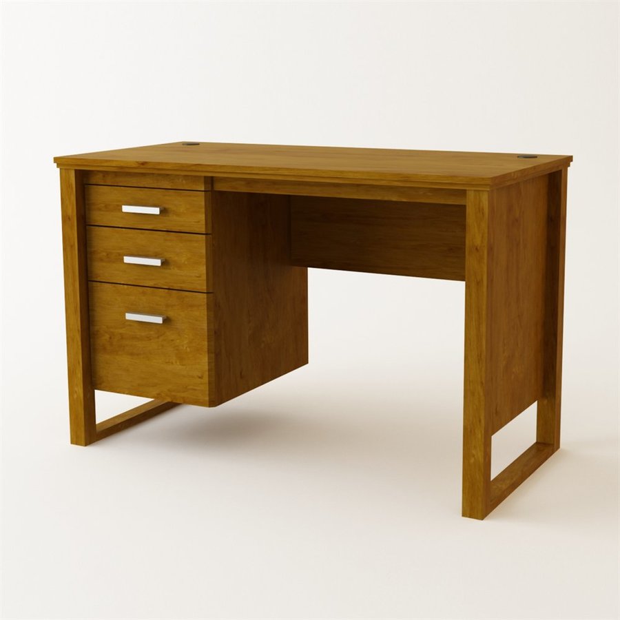 Ameriwood Home Contemporary Bank Alder Computer Desk At Com Ameriwood Home Contemporary Bank Alder Computer Desk