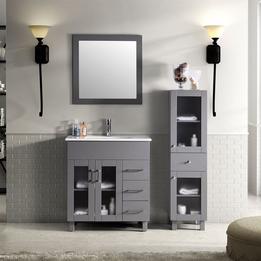 Deluxe Vanity & Kitchen Undefined In The Bathroom Vanities With Tops ...