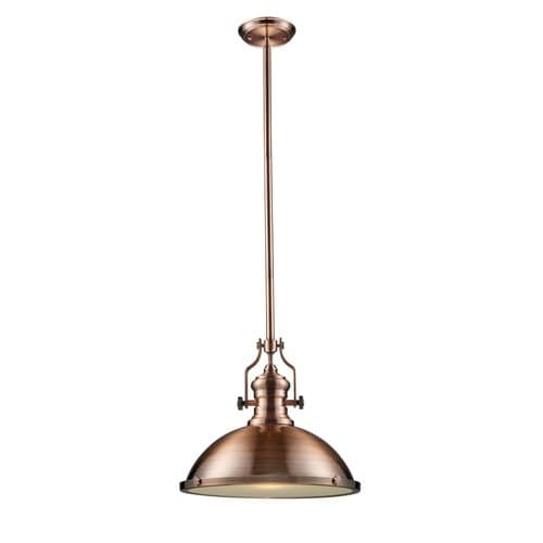 Westmore Lighting Chadwick 17 In Antique Copper Barn Hardwired