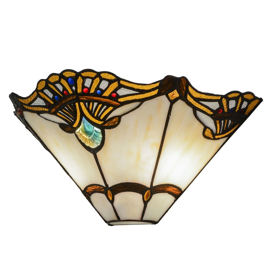 Meyda Tiffany Shell With Jewels 14 5 In W 2 Light Style Meyda Tiffany Shell With Jewels 14 5 In W 2 Light Style Wall