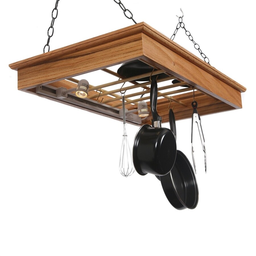 shop laurel highlands 21 in w 2 light red oak electrical outlet