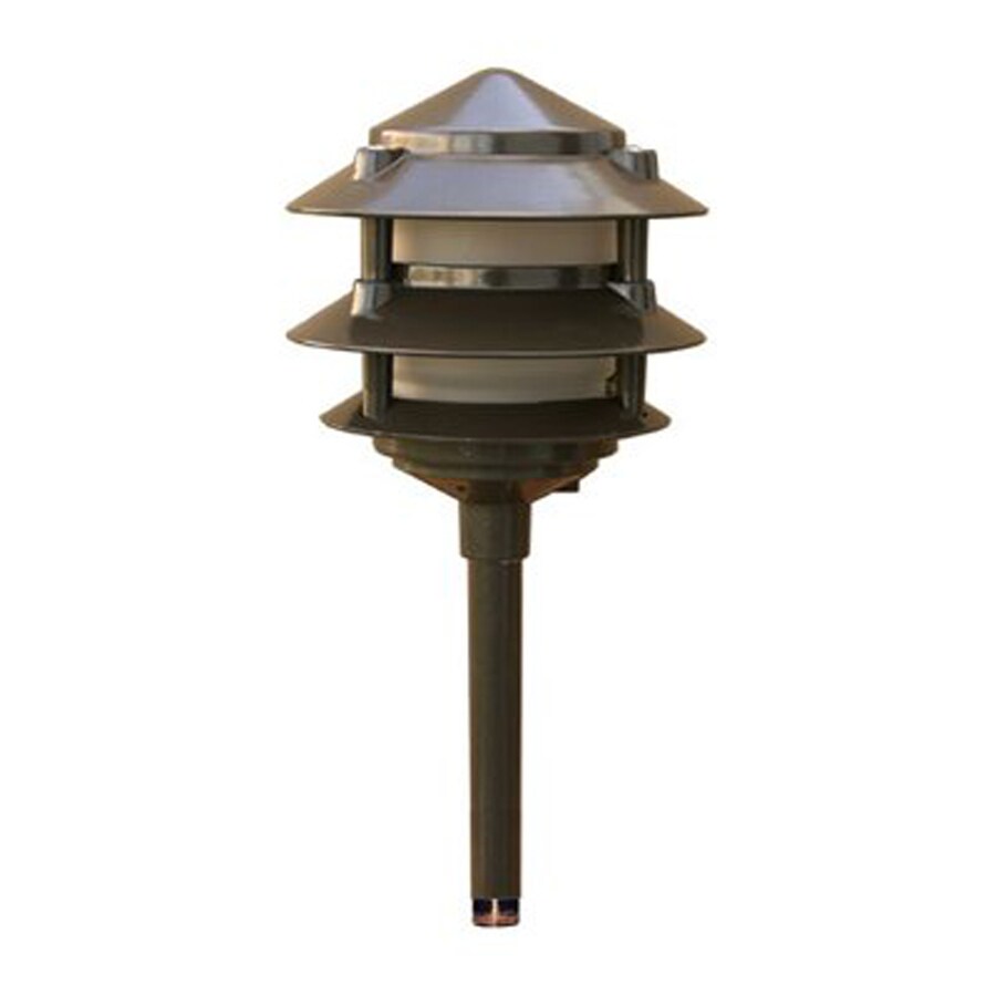 Dabmar Lighting 20 Watt Bronze Low Voltage Hardwired Halogen Path Light At 6565