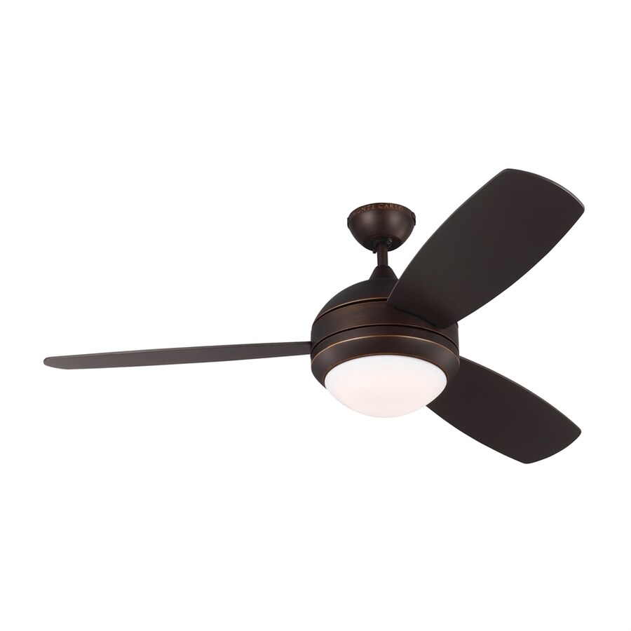 Monte Carlo Fan Company Discus 52 In Roman Bronze Led Indoor Monte Carlo Fan Company Discus 52 In Roman Bronze Led Indoor Outdoor Ceiling